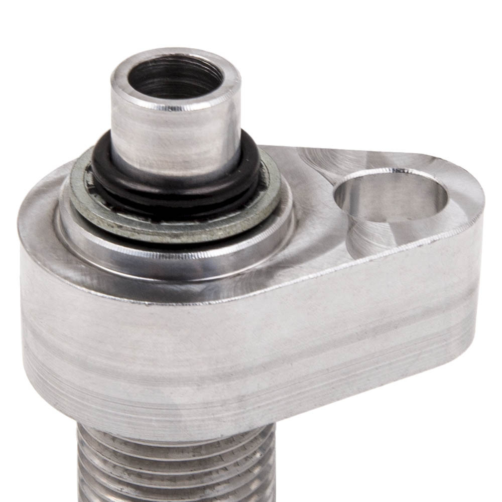 Compatible for AC Compressor Adapter Fittings compatible for 10S17F and 10S20F for LS Engine Swap ADI