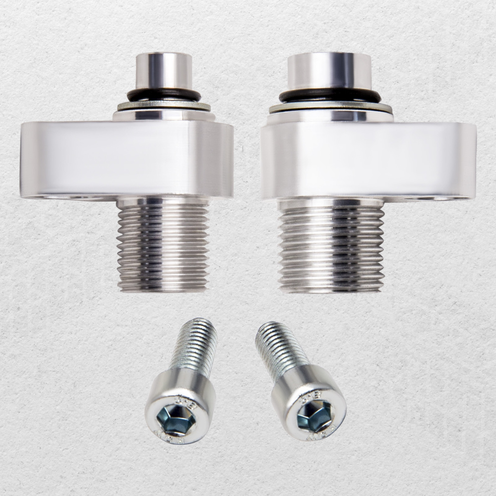 Compatible for AC Compressor Adapter Fittings compatible for 10S17F and 10S20F for LS Engine Swap ADI