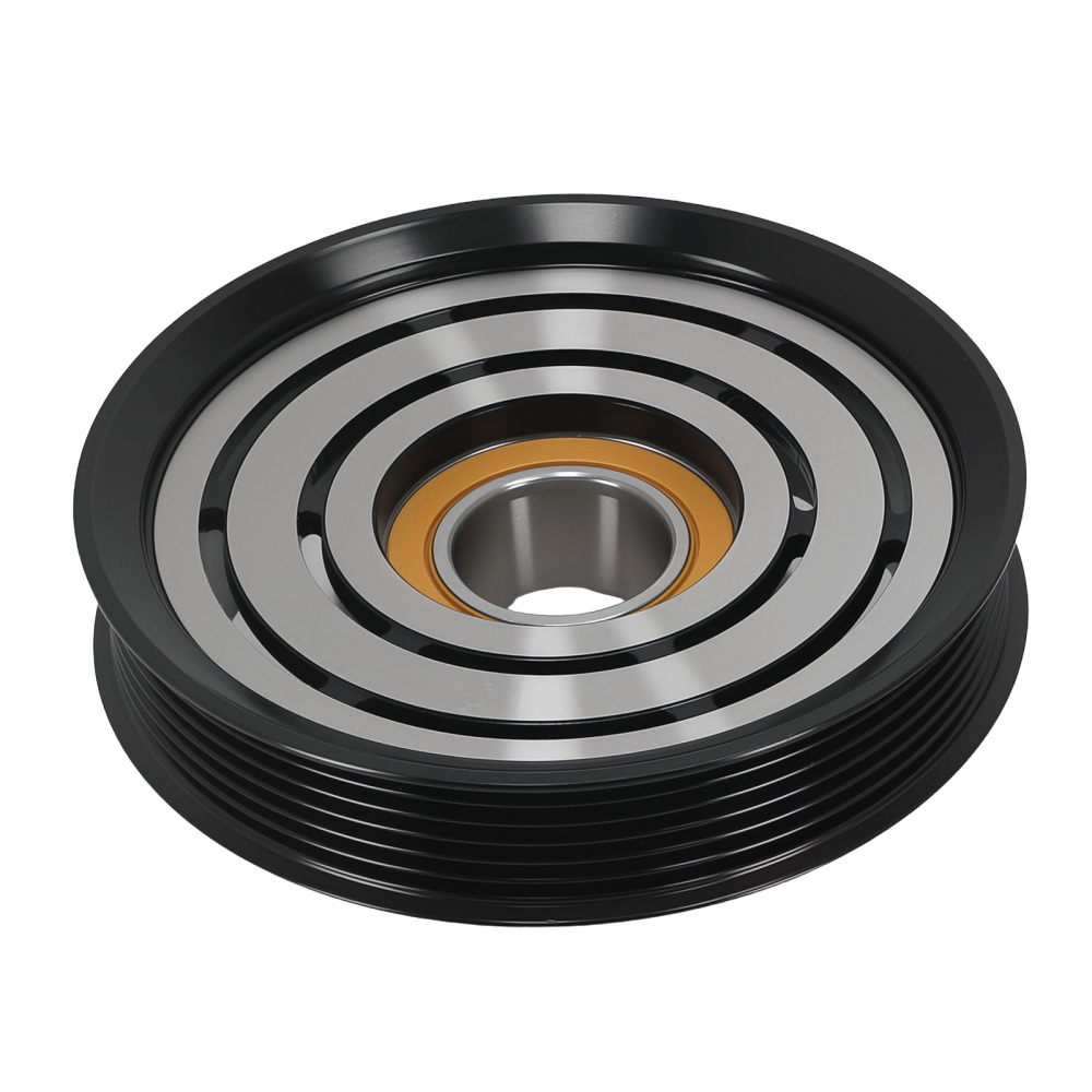 Compatible for AC Compressor Clutch Kit compatible for Jeep Liberty 3.7L 2006-2008 55111406AD 6 Pulleys
