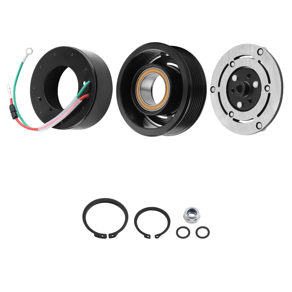 A/C Compressor Coil Clutch Assembly Kit compatible for Honda CR-V 2.4L 2002-2006 1522110