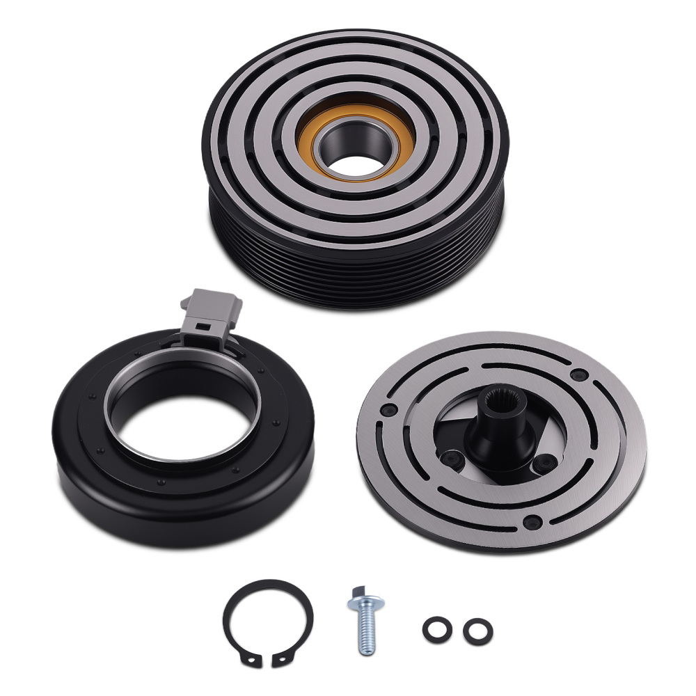 Compatible for AC Compressor Clutch Kit compatible for Ford E-350 Econoline 7.3L 1993-1997 4L3Z19703AB