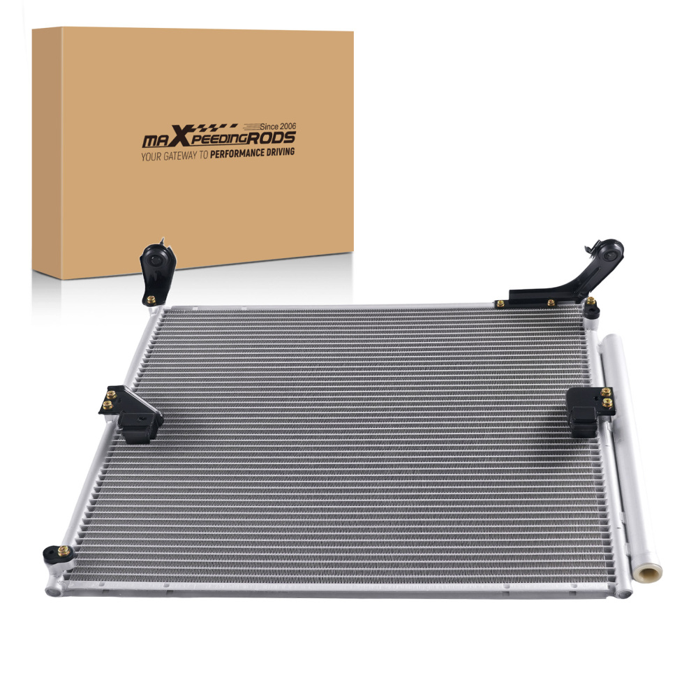 A/C Condenser compatible for Toyota 4Runner 2010-2020 4.0L 7380 V6 TO3030317 3870 w/Drier