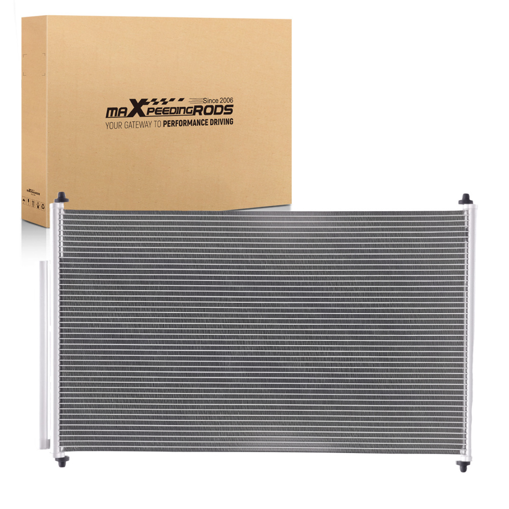 A/C Condenser compatible for Honda Odyssey 3.5L V6 2011-2017 CU3892 80110TK8A02 With Drier