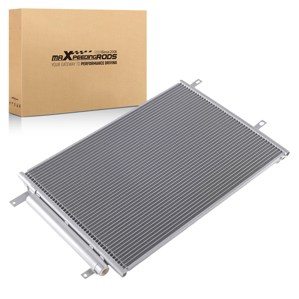 Compatible for AC Condenser Aluminum compatible for Jeep Cherokee 2014-2018 52014775AB w/ Drier Bracket
