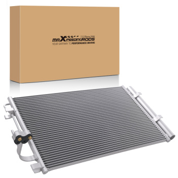 A/C Condenser compatible for Kia Soul 1.6L 2.0L 2014-2016 4431 AC4431 w/ Drier Bracket New