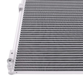 Compatible for AC Condenser compatible for Acura EL 1.6L 1997-2000 80110S01A11 Aluminum Core w/ Bracket