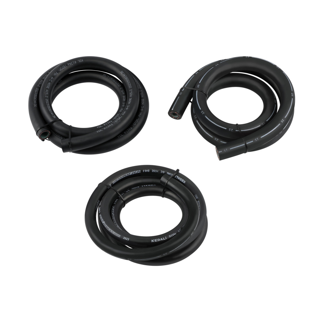 Universal Details 134a Air Conditioning Hose Kit R-Ring Fittings Drier
