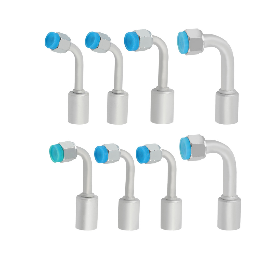 Universal Details 134a Air Conditioning Hose Kit R-Ring Fittings Drier