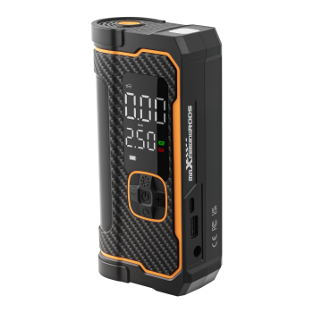 60W Compressore daria portatile For pneumatici con manometro digitale