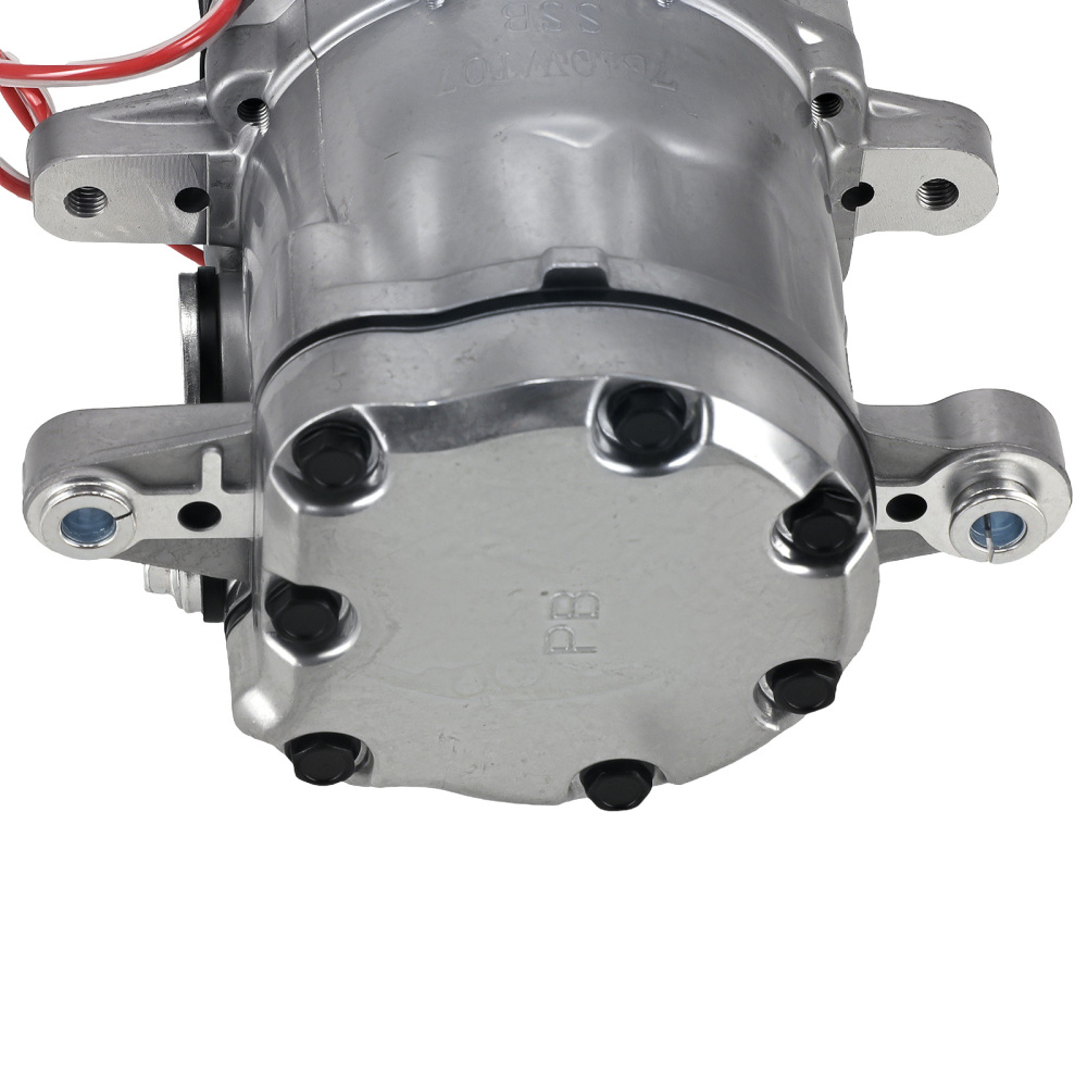 Air Conditioning Compressor For Sanden SD7 HC5005BK 6-Groove Black With Clutch