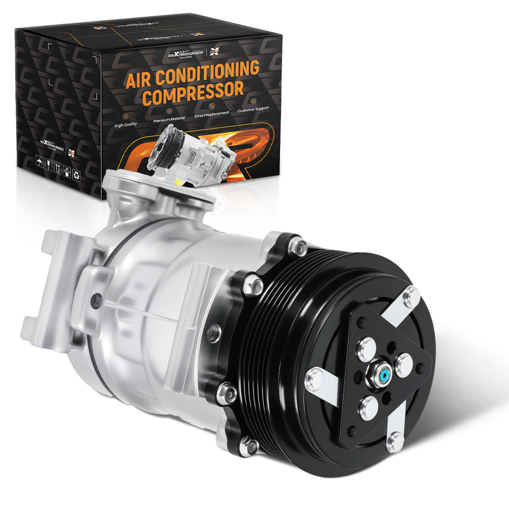 Compatible for AC Compressor w/ Clutch compatible for Chevrolet GMC C1500 C2500 K1500 K2500 K3500 CO20151C