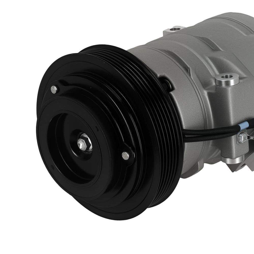 A/C compatible for AC Compressor w/ Clutch compatible for Acura MDX compatible for Honda Pilot Ridgeline 06-08 CO10736C