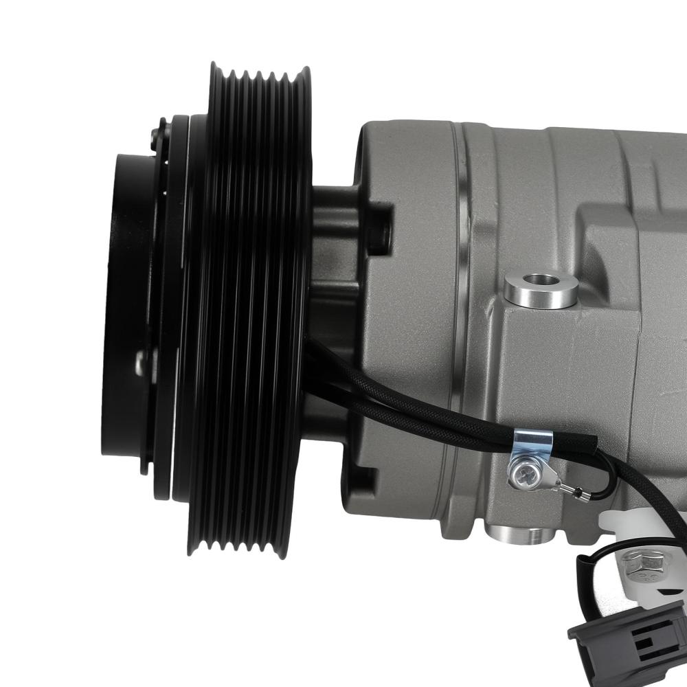 A/C compatible for AC Compressor w/ Clutch compatible for Acura MDX compatible for Honda Pilot Ridgeline 06-08 CO10736C