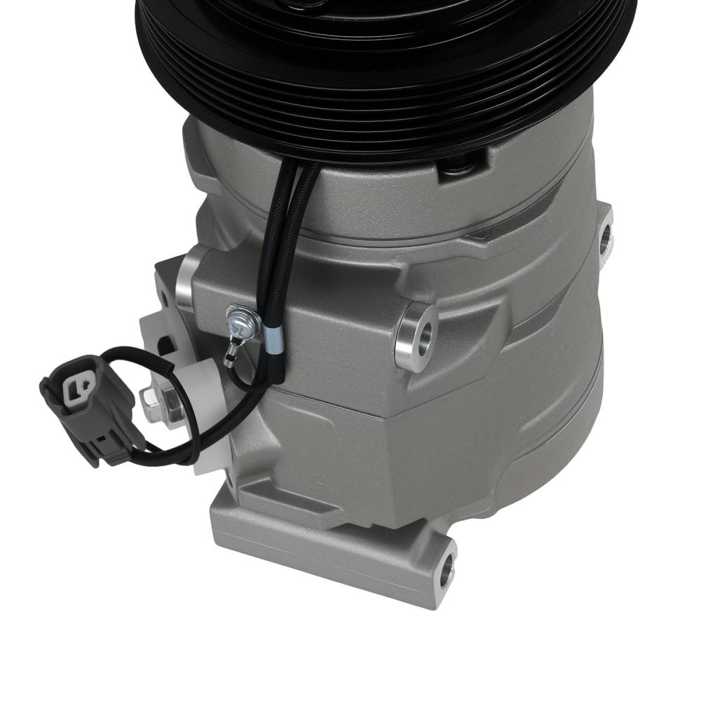A/C compatible for AC Compressor w/ Clutch compatible for Acura MDX compatible for Honda Pilot Ridgeline 06-08 CO10736C