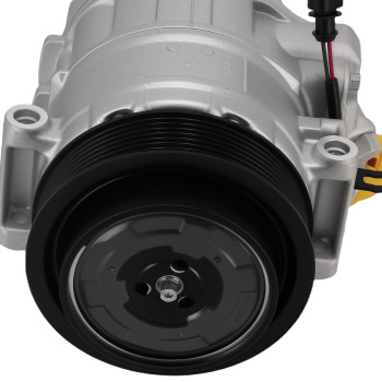 Compatible for AC Compressor w/Clutch compatible for Porsche Cayenne 2003-2018 Panamera 2017 7SEU16C 119mm