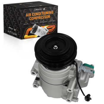 Compatible for AC Compressor w/ Clutch compatible for Hyundai Elantra L4 2.0L 4-Door 2001-2006 CO10926C