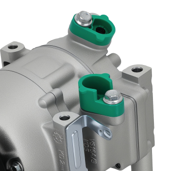 A/C Compressor with Clutch compatible for Hyundai Elantra L4 2.0L DOHC 2007-2012 VS16 Style