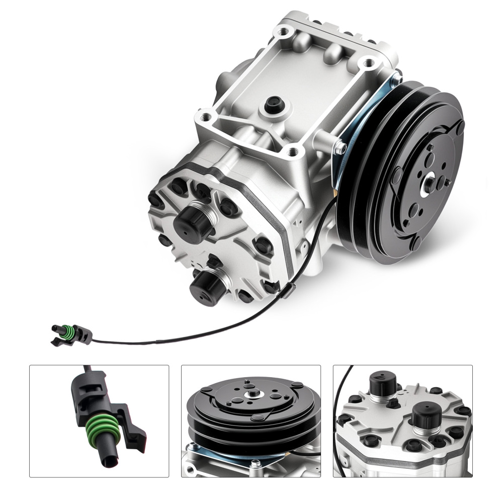 Compatible for AC Compressor compatible for Kenworth Freightliner Peterbilt 2502459C91 ER210L25248C