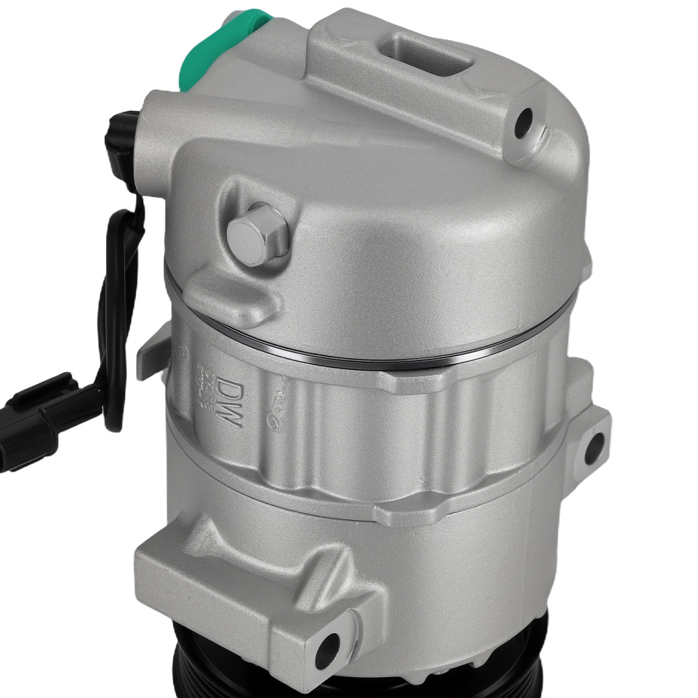 Compatible for AC Compressor w/Clutch compatible for Kia K900 5.0L V8 2015-2017 97701-3T300 CO11442C Front