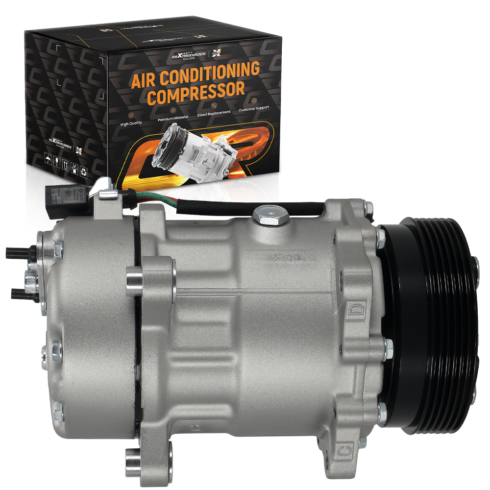 Compresseur Climatisation compatible pour VW Golf IV Bora compatible pour Audi A3 TT 96-06 1J0820803L SD7V16