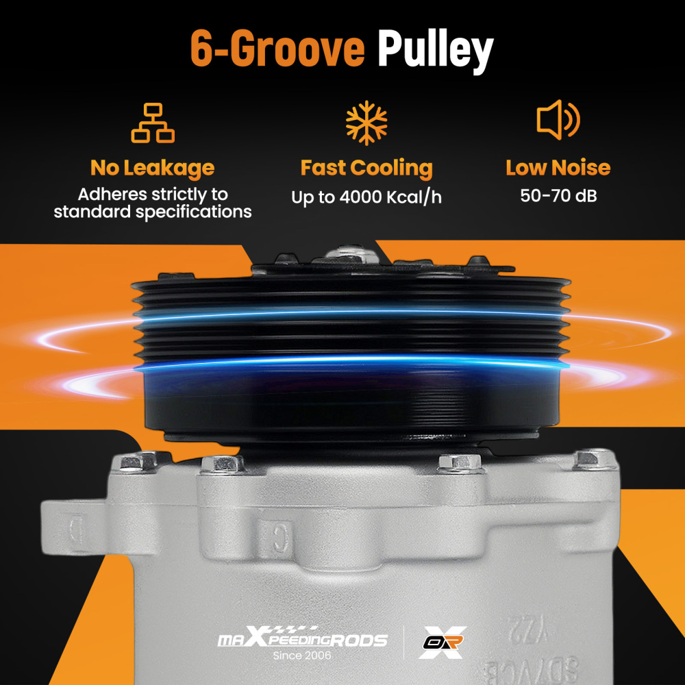 Compressore aria condizionata compatibile per Audi A3 compatibile per VW Bora Sharan compatibile per Ford Galaxy 1J0820805