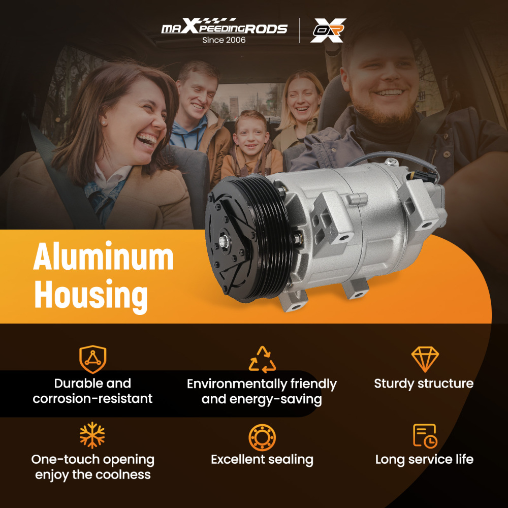 A/C compatible for AC Compressor With Clutch compatible for Nissan Altima L4 2.5L 2013-2018 926003TA0E