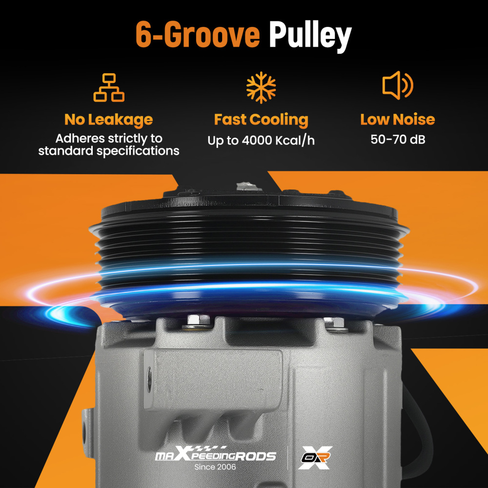 A/C compatible for AC Compressor With Clutch compatible for Nissan Altima L4 2.5L 2013-2018 926003TA0E