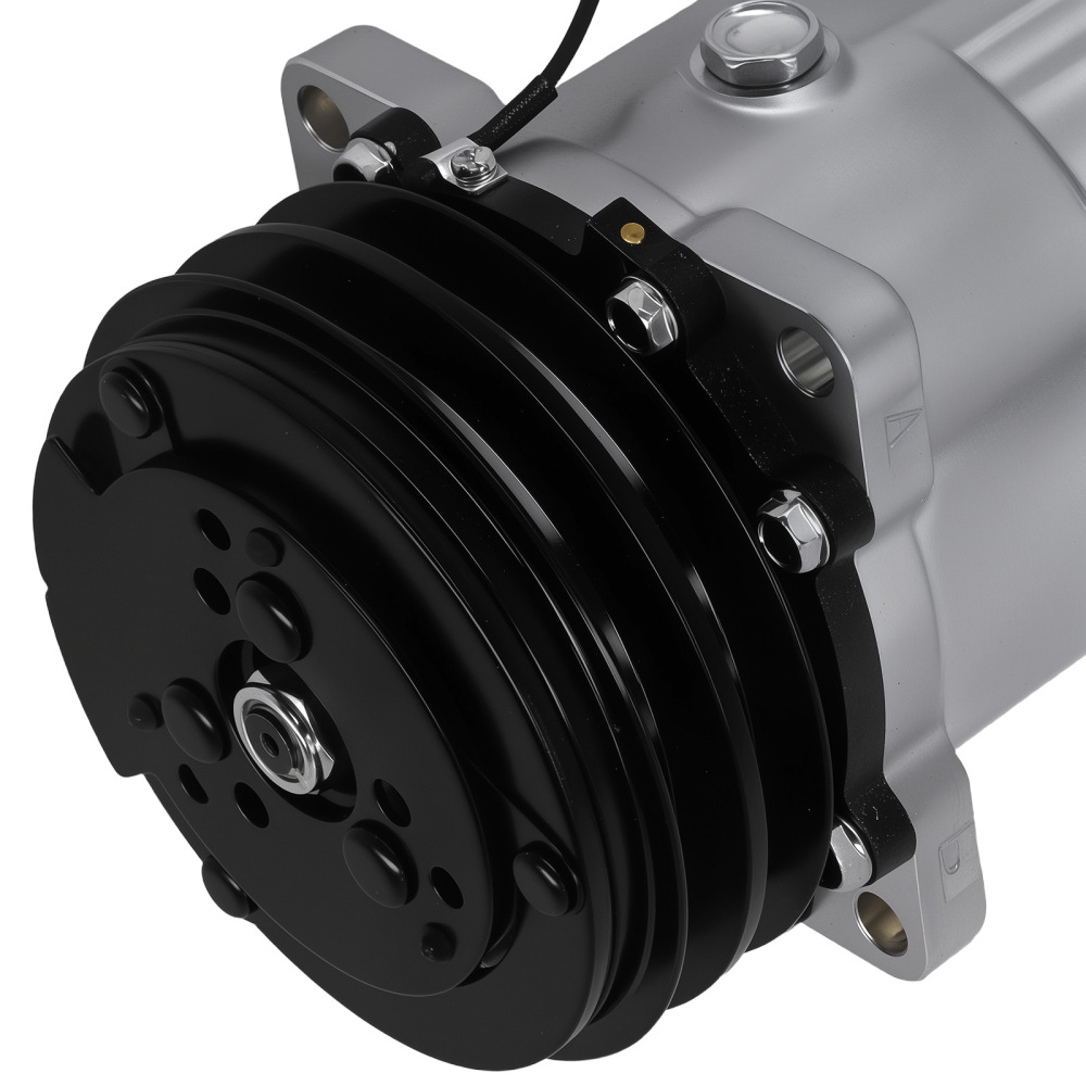 A/C Air Conditioning Compressor w/ Clutch For Sanden 508 Style 2-Groove HC5001C