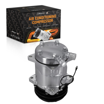 A/C Air Conditioning Compressor w/ Clutch For Sanden 508 Style 2-Groove HC5001C