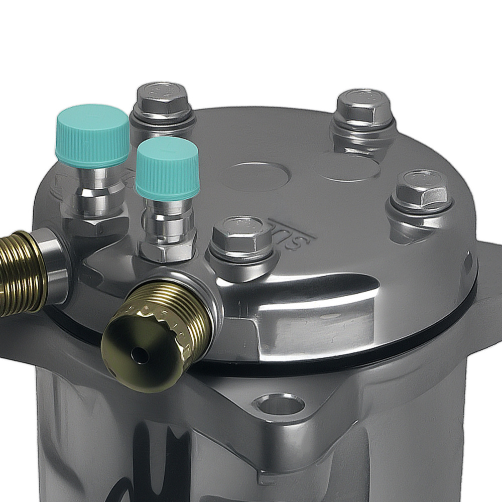 A/C Compressor W/ Clutch For Sanden 508 8-Groove Serpentine Belt Sliver HC5004C