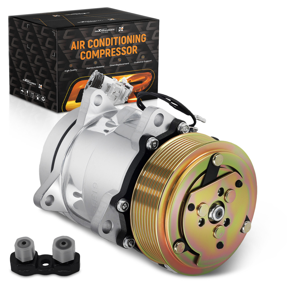 A/C Compressor w/ 8-Groove For ThermoKing Tripac APU PN 102-1018 102-580 102-963