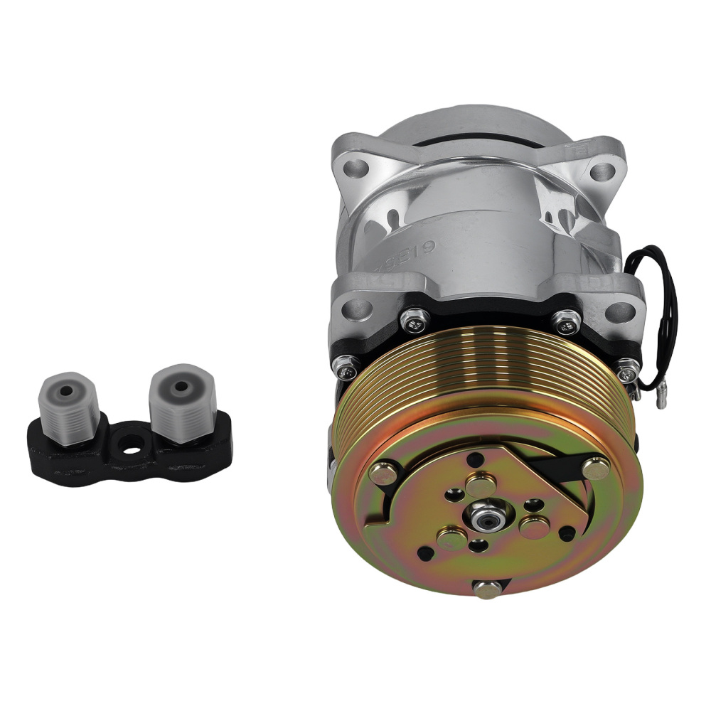 A/C Compressor w/ 8-Groove For ThermoKing Tripac APU PN 102-1018 102-580 102-963