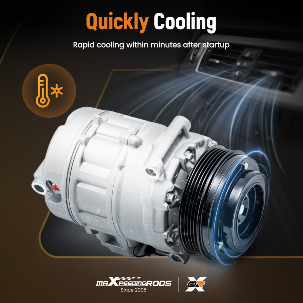Air Conditioning A/C Compressor compatible for BMW 3 5 7 Series E46 E39 E3864526904014