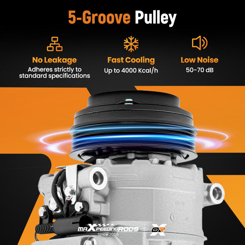 8FK351176501 Air Con Conditioning compatible for AC Compressor compatible for BMW 3 Series E46