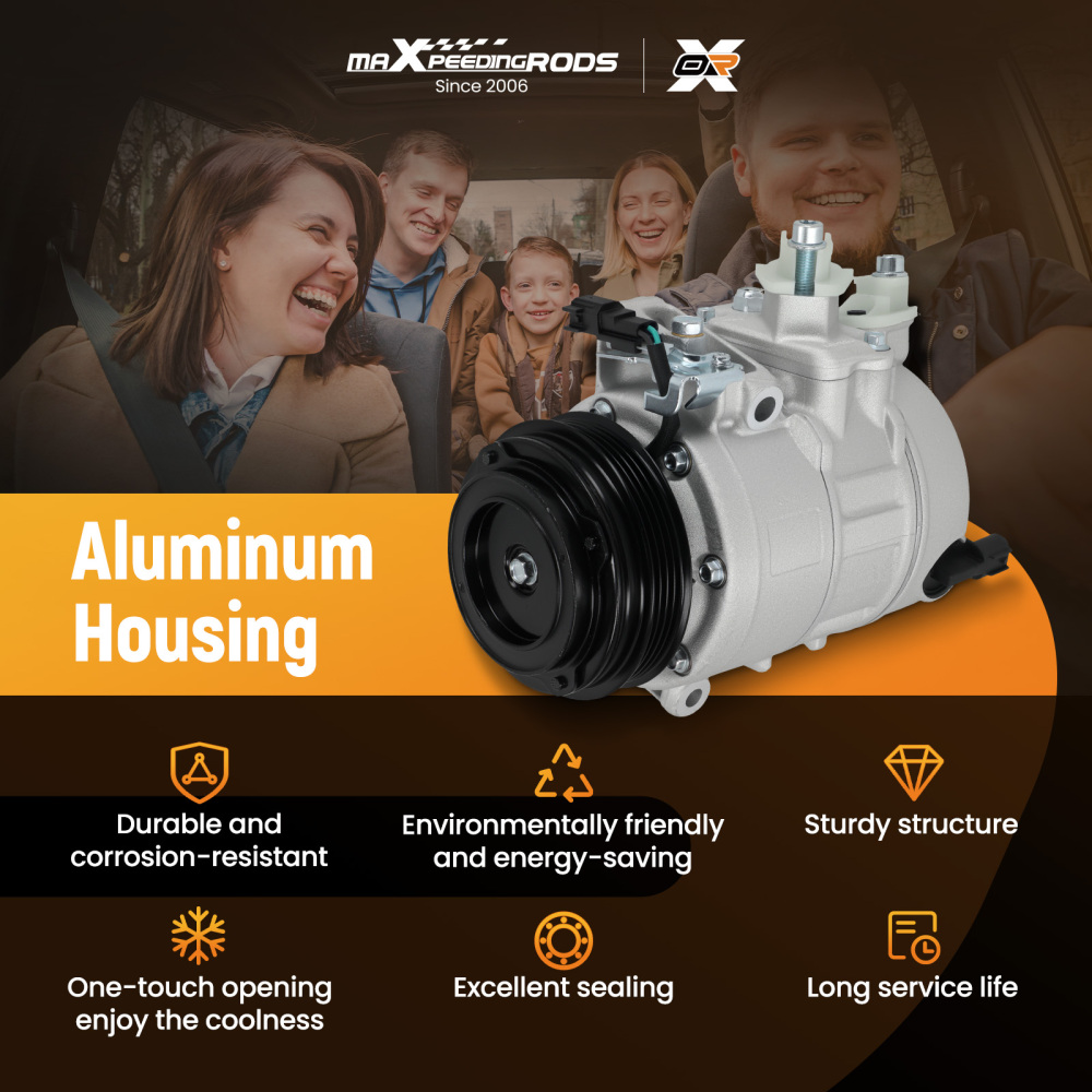 Compatible for AC Compressor compatible for Ford Fusion 2.0L, 2.5L 2013 2014 2015 2016-2020 CO 29119C