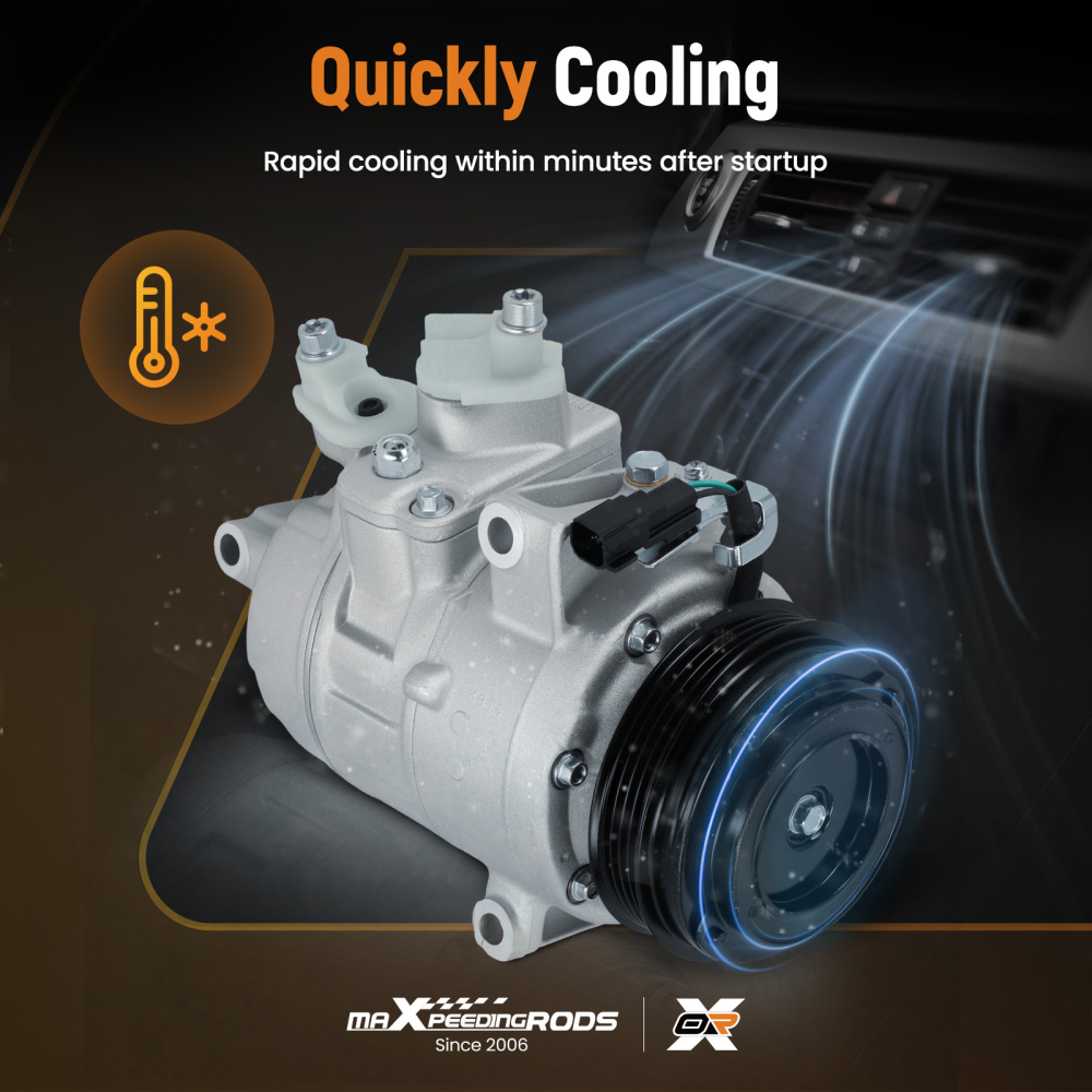 Compatible for AC Compressor compatible for Ford Fusion 2.0L, 2.5L 2013 2014 2015 2016-2020 CO 29119C