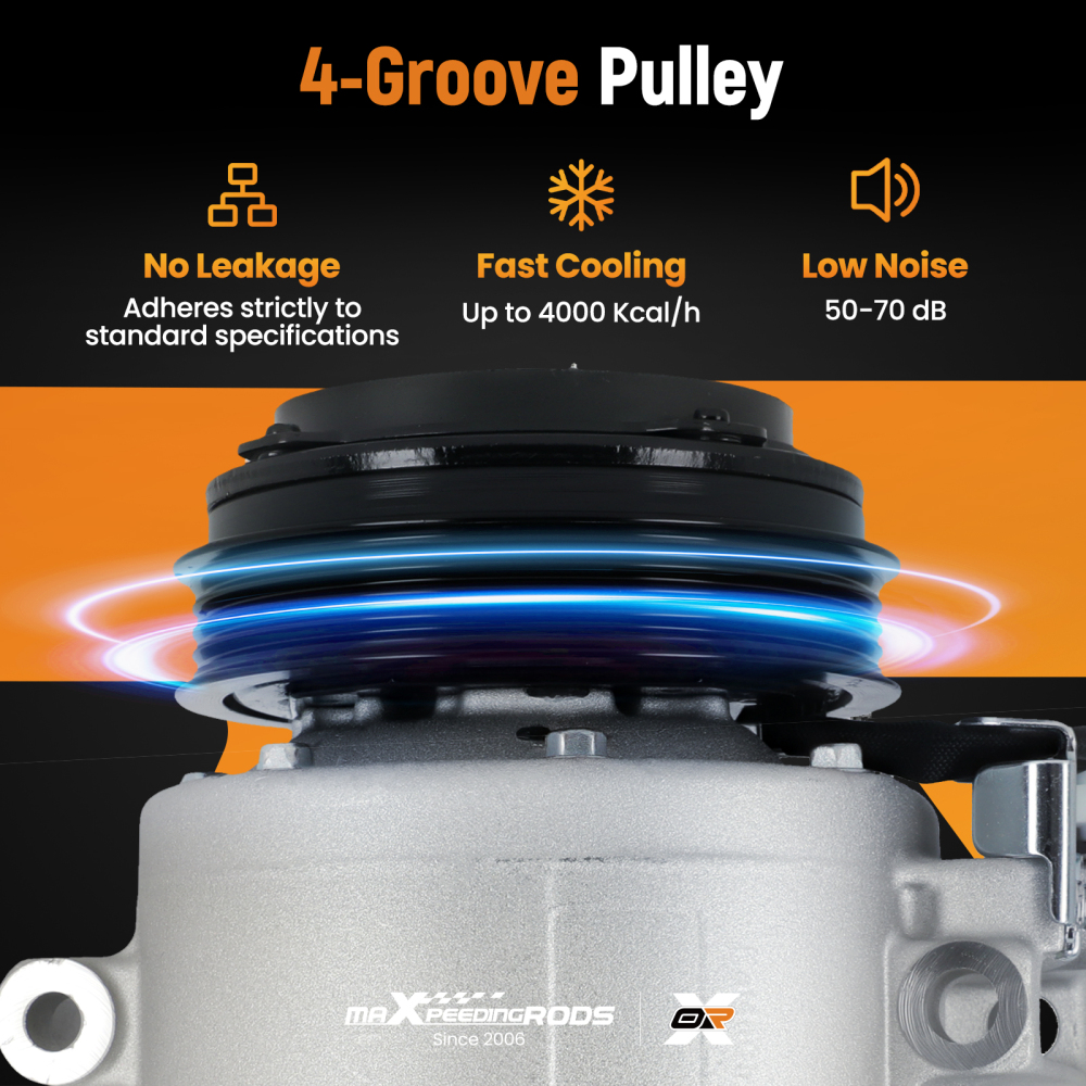 Compatible for AC Compressor compatible for Ford Fusion 2.0L, 2.5L 2013 2014 2015 2016-2020 CO 29119C