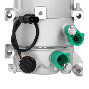 Compatible for AC Compressor w/Clutch compatible for Kia Soul Base LX 2014-2019 1.6L 97701A5501 CO29273C