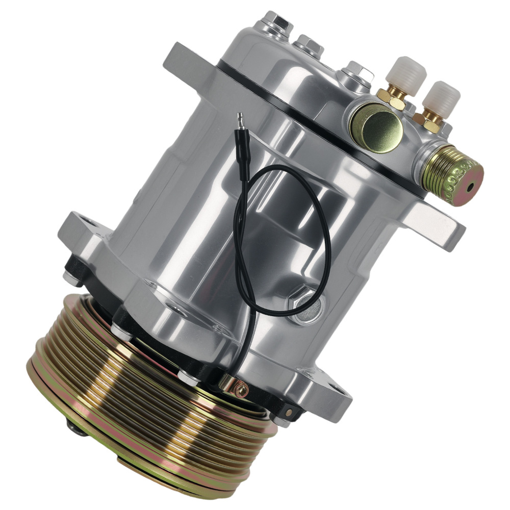 Air Compressor w/ Clutch For Sanden 508 5H14 6-Groove Belt R134a 12V 38800PD2701