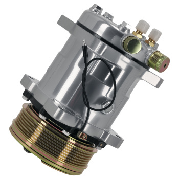 Air Compressor w/ Clutch For Sanden 508 5H14 6-Groove Belt R134a 12V 38800PD2701