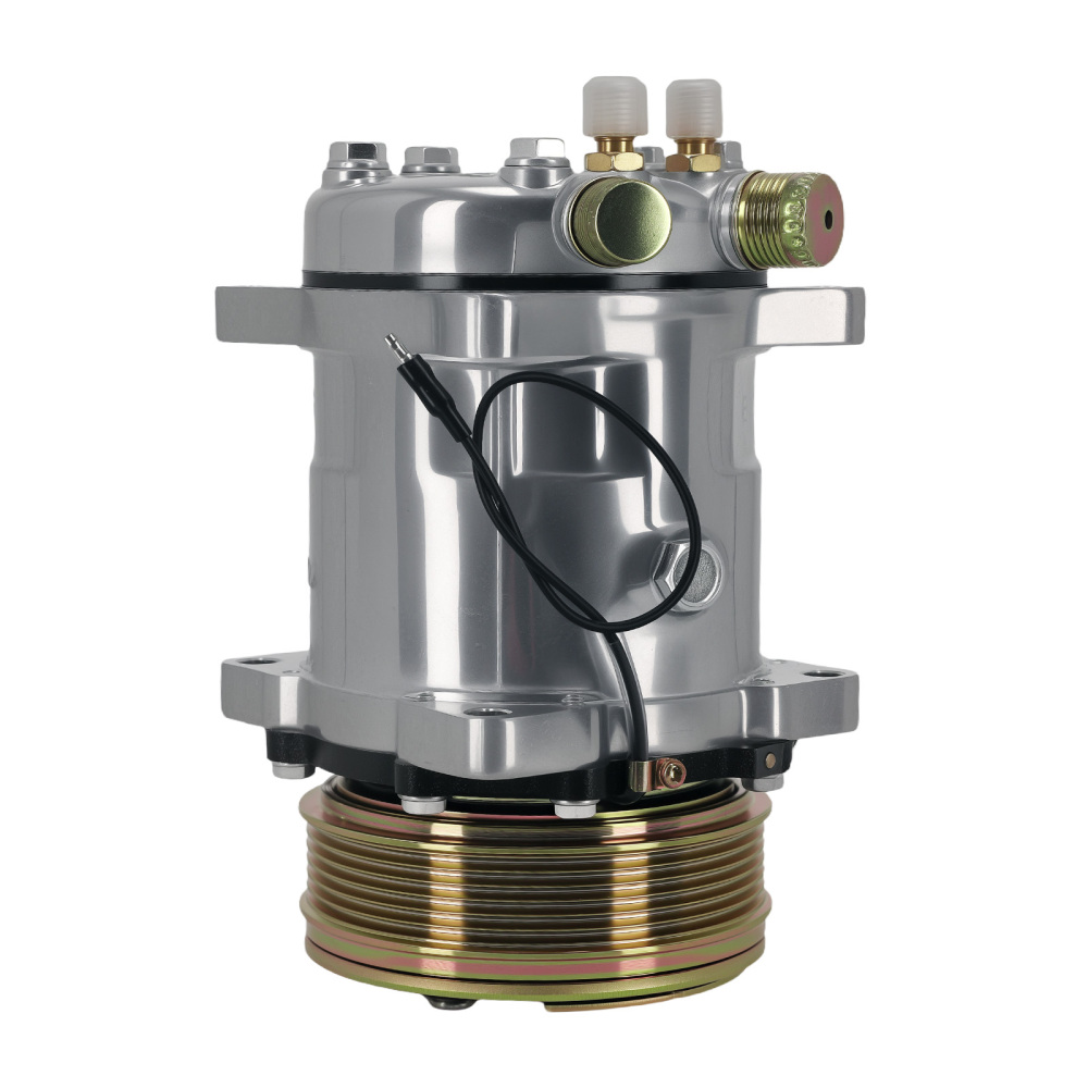 Air Compressor w/ Clutch For Sanden 508 5H14 6-Groove Belt R134a 12V 38800PD2701