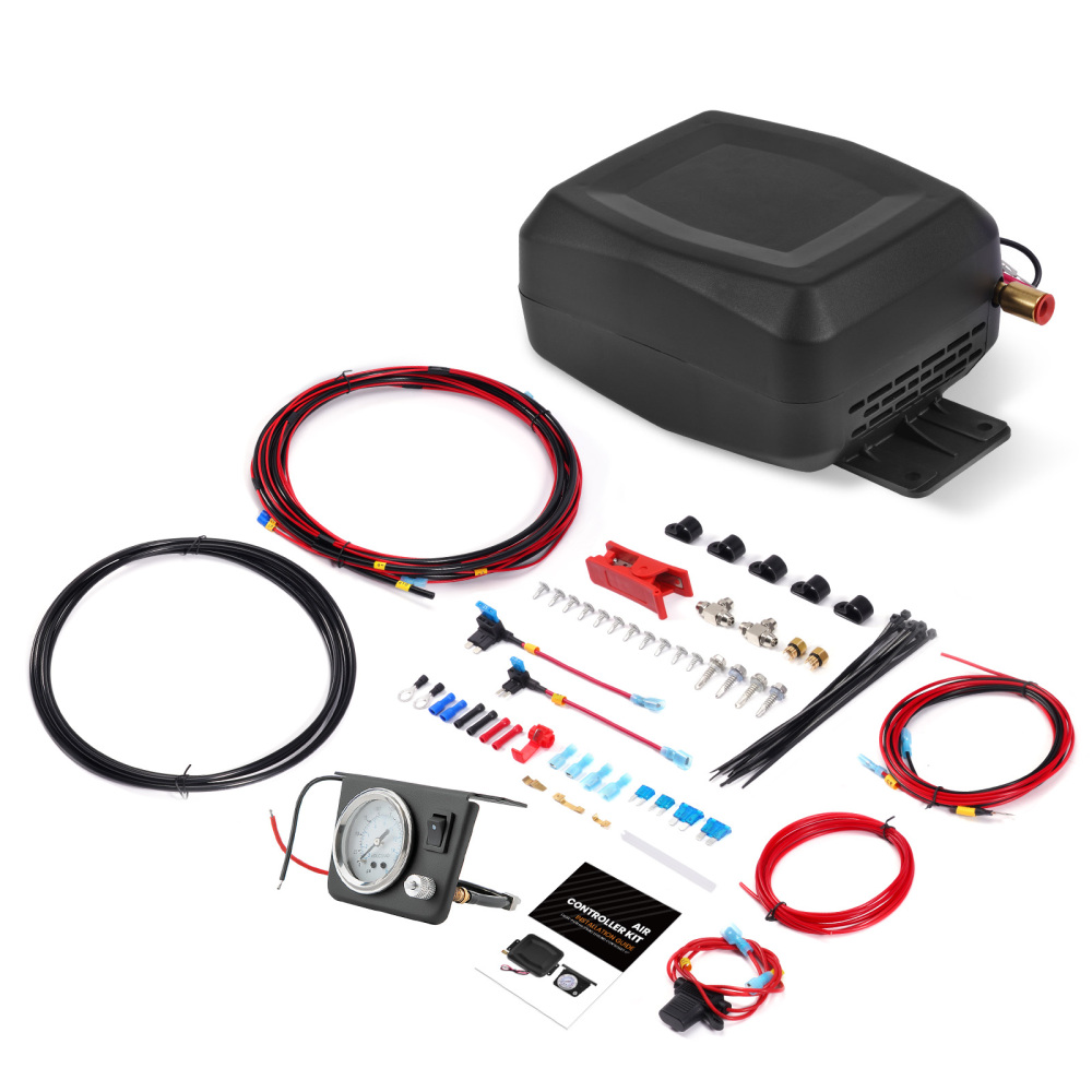 On Board Air Compressor System Air Shock Controller Kit Universal