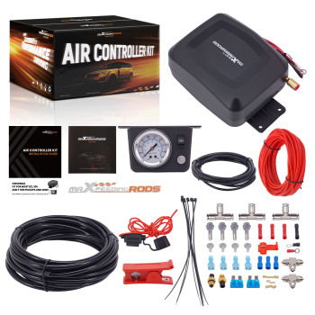 12V Air Suspension Compressor Controller Kit for Universal Vans Pickups