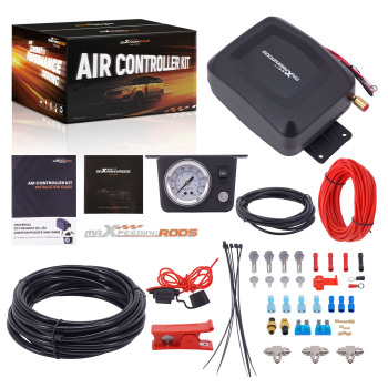 12V Air Suspension Compressor Controller Kit for Universal Vans Pickups