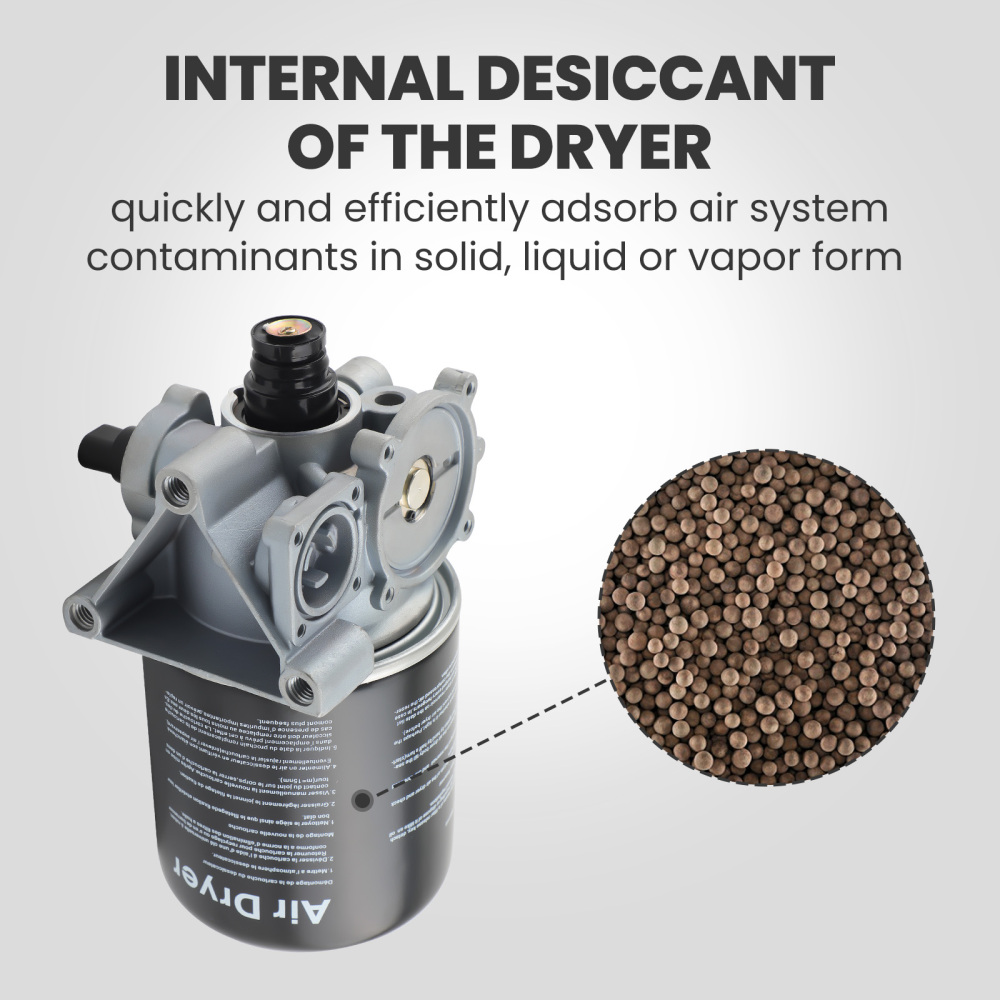 Air Dryer compatible for Volvo SS1200P compatible for Freightliner Peterbilt Ref R955300 R955082 85122949