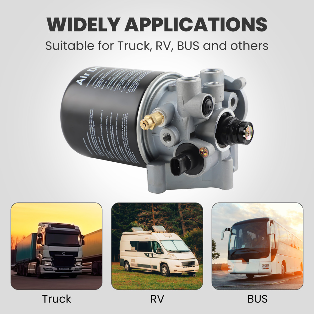 Air Dryer compatible for Volvo SS1200P compatible for Freightliner Peterbilt Ref R955300 R955082 85122949