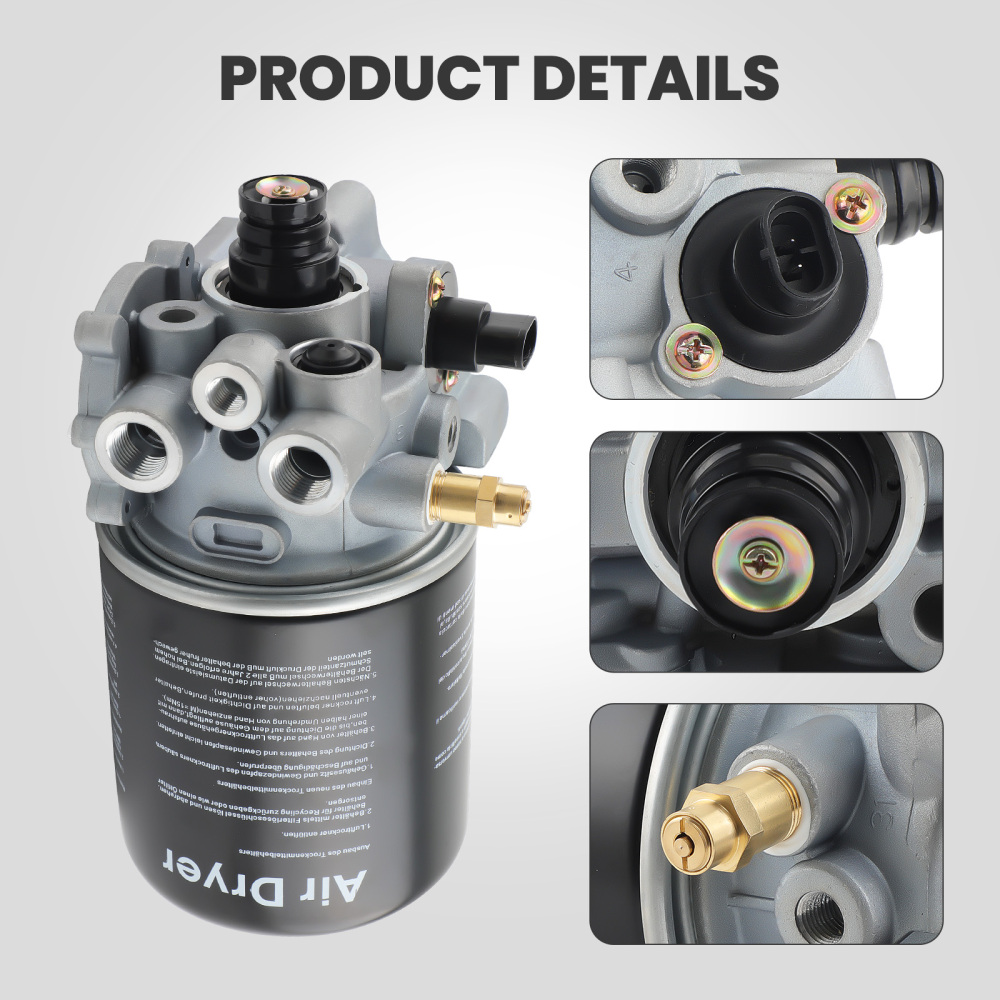 Air Dryer compatible for Volvo SS1200P compatible for Freightliner Peterbilt Ref R955300 R955082 85122949