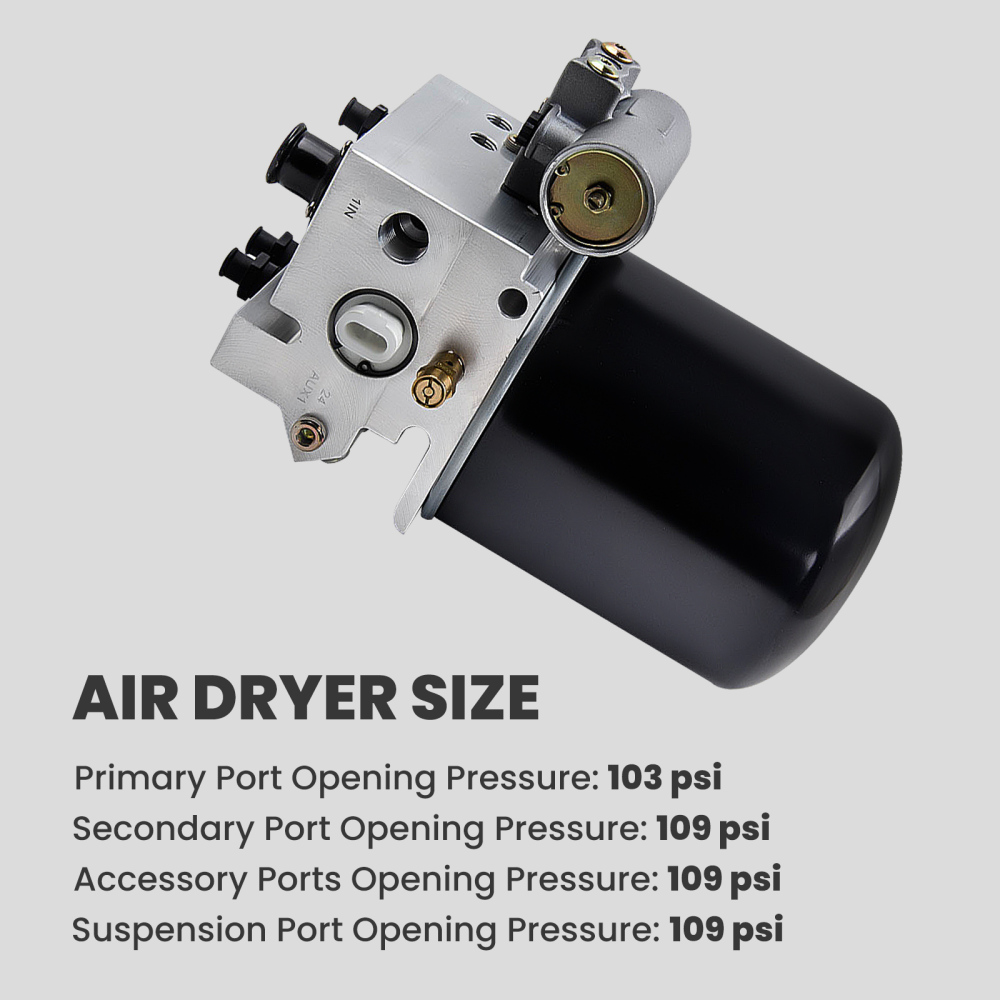 New Air Dryer compatible for Kenworth Peterbilt 5015534, 5010696X, 5015533 801266
