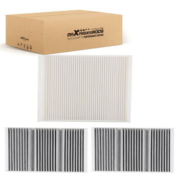 3Pcs Carbon Air Filter compatible for Mercedes GL350 GL450 2013-2016 WP10124 1668300318