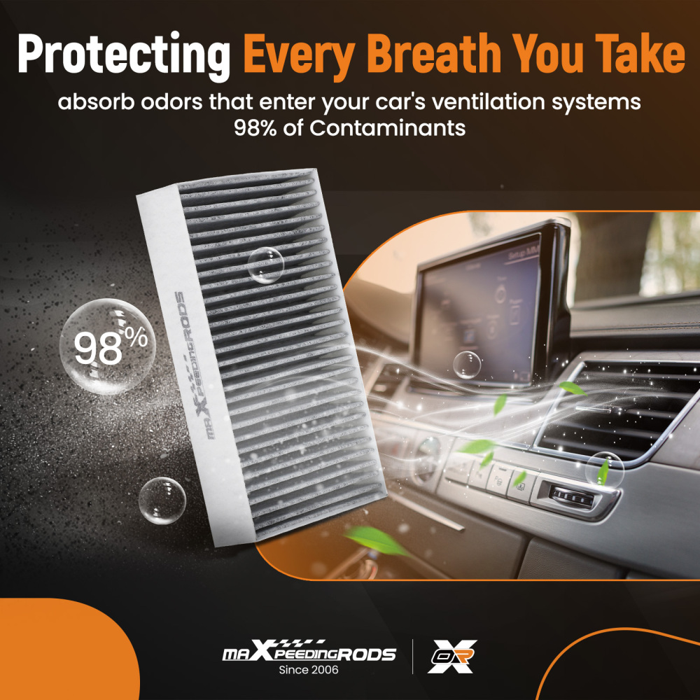 2PCS Cabin Air Filter compatible for Acura CSX EL RSX 2002-2006 PCF5439 High Filtration